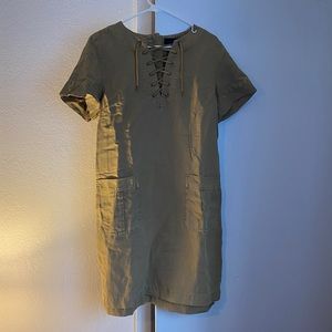 J.Crew Cargo Dress Khaki/Tan